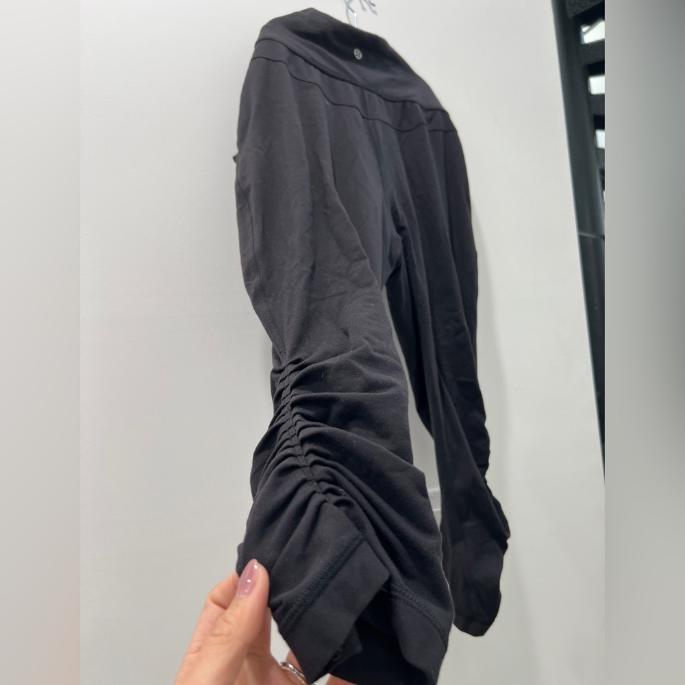 Lululemon 4 Black Pants jogger high waist - wash wear - Picture 3 of 8